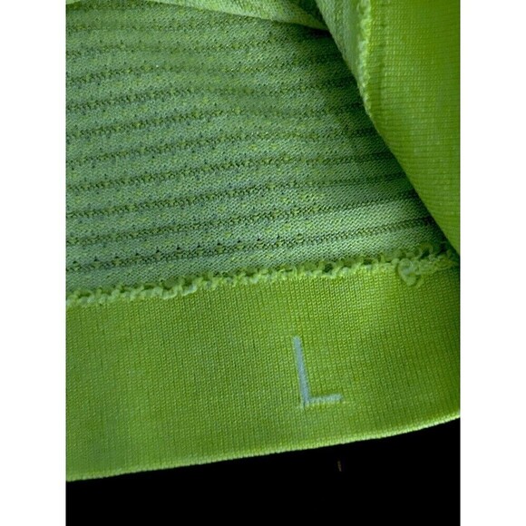 Lululemon Metal Vent Tech Tee Short Sleeve Size Men’s Large Yellow Top Neon - Picture 10 of 14